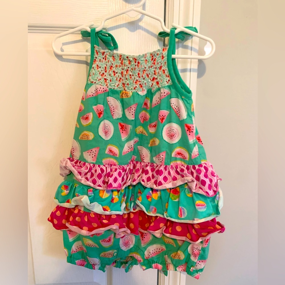 Matilda Jane watermelon romper